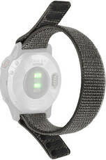 Каишка 22 мм, найлон, сива (Garmin Fenix 7/6/5 и др.)