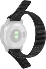 Найлонова каишка Ricardo Cortina 22mm, Black, пропускащ