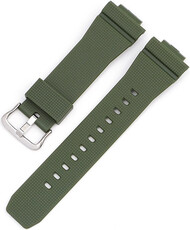 Силиконова каишка Ricardo 16mm (pro Casio G-Shock GA-2100/GA-2110, DW-5600, GW-6900), зелен