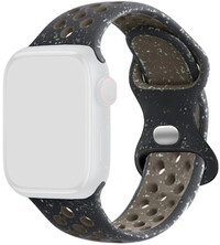 Силиконова каишка Ricardo (за Apple Watch 42/44/45/49mm), черна