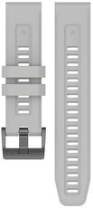 Силиконова каишка Ricardo 20mm (pro Garmin Fenix 8/7S/6S (43mm), aj.), сив V1, QuickFit