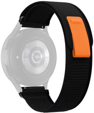Найлонова каишка Ricardo Carezza 22mm, Black/Gray, Quick Release