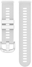 силиконова каишка Ricardo 18mm (за Garmin Venu 2S, Vívoactive 4S, Forerunner 265S, Venu 3S и др.), бяла V1, Quick Release
