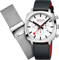 Mondaine Grand Cushion Quartz MSL.41410.LBV.SET (+ резервна верижка)