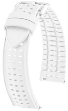 каучукова каишка Hirsch NYAD M 0920099100-2, бяла, естествен каучук, дължина M, Quick Release