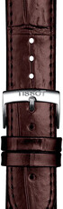 Кожена каишка Tissot T852.043.013 20mm, кафяв, Quick Release