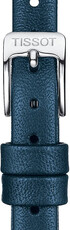 Кожена каишка Tissot T852.043.163 9mm, синя, Quick Release