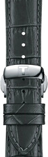 Сива кожена каишка Tissot T852.045.750
