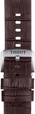 Кожена каишка Tissot T852.046.773 22mm, кафяв, Quick Release