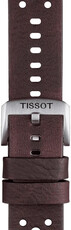 Кожена каишка Tissot T852.046.777 22mm, кафяв, Quick Release