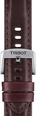 Кафява кожена каишка Tissot T852.046.836
