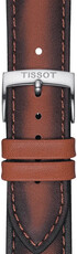Кожена каишка Tissot T852.046.842 20mm, кафяв, Quick Release