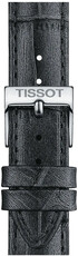 Кожена каишка Tissot T852.047.924 16mm, сив, Quick Release