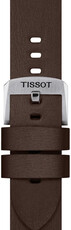 Кожена каишка Tissot T852.048.215 20mm, кафяв, Quick Release