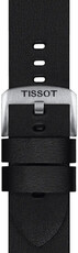 Кожена каишка Tissot T852.048.225 22mm, черен, Quick Release
