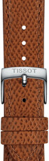 Кожена каишка Tissot T852.049.063 18mm, кафяв, Quick Release