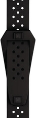 Каучукова каишка Tissot Sideral T852.048.857 20mm, черна, Quick Release