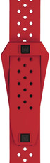 Червена гумена каишка Tissot Sideral T852.048.860