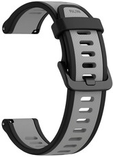 Силиконова каишка Ricardo 22mm (Garmin Venu 3, Forerunner 265, Vívoactive 4 aj.), черен, Quick Release