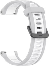 Силиконова каишка Ricardo 22mm (за Garmin Venu 3, Forerunner 265, Vívoactive 4 и др.), сив, Quick Release