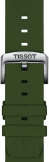 Силиконова каишка Tissot T852.047.177 22mm, зелен, Quick Release