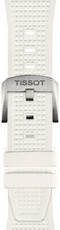 Силиконова каишка Tissot T852.048.463 (за модела Tissot PRX 40mm), бял