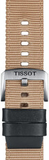 Бежова текстилна каишка Tissot T852.046.752