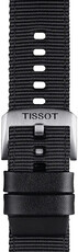 текстилна каишка Tissot T852.046.769 22mm, черен, Quick Release