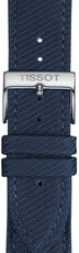 Текстилна каишка Tissot T852.046.783 22mm, синьо, Quick Release