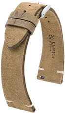 Кожена каишка Hirsch Serro L 05564070-2, кафява, кожа от антилопа, лимитирана серия
