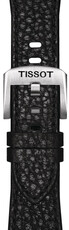Кожена каишка Tissot T852.049.990 (за модела Tissot PRX 35mm), черен, Quick Release