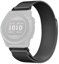 Верижка от неръждаема стомана Ricardo Champoluc 26mm, Black, QuickFit