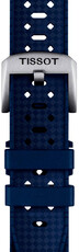 Каучукова каишка Tissot T852.049.963 20mm, синьо, Quick Release