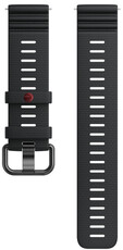 Силиконова каишка Polar 22mm, черен V1, размер S-L, Quick Release