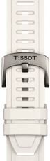 Силиконова каишка Tissot T852.049.245 21 мм, бяла