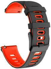 Силиконова каишка Ricardo 20mm (pro Garmin Venu, Forerunner 255, Vívoactive 4 aj.), черен, Quick Release