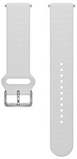 Силиконова каишка Polar 20mm, бял, размер S-L, Quick Release