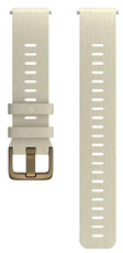 Силиконова каишка Polar Pacer 20mm, бял, размер S-L, Quick Release