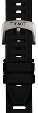 Силиконова каишка Tissot T852.049.249 21mm, черна (размер XS), Quick Release