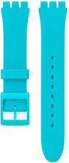 силиконова каишка Ricardo Barletta 19mm (за Swatch), тюркоазен
