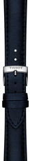 Кожена каишка Tissot T852.050.305 18mm, синьо, vegan, Quick Release