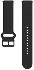 Силиконова каишка Polar 20mm, черен, размер S-L, Quick Release