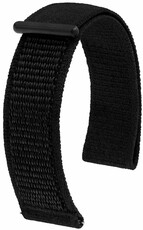 Текстилна каишка Hirsch Velcro L 41409050-5, черна, велкро