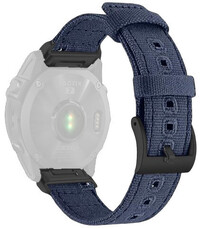 Найлонова каишка Ricardo 22mm (pro Garmin Fenix 8/7/6 (47mm), Epix 2 aj.), синьо V3, QuickFit