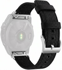 Найлонова каишка Ricardo Ortisei 22mm, Black, QuickFit