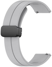 Силиконова каишка Ricardo 22mm (pro Huawei Watch GT 4, 5), сив V1, Quick Release