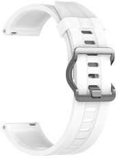 Силиконова каишка Ricardo 22 мм (за Xiaomi), бяла V1, бързо освобождаване