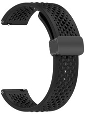 силиконова каишка Ricardo Vigo 22mm, Black, Quick Release