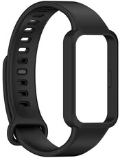 Силиконова каишка Ricardo (за Xiaomi Band 9 Active), черна
