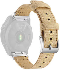 найлонова каишка Ricardo Ortisei 22mm, Beige, QuickFit